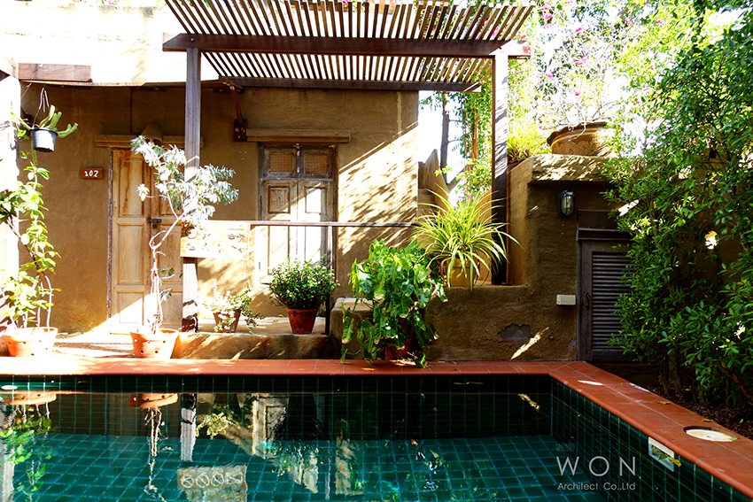 Pranberry Earth Resort ออกแบบรีสอร์ต