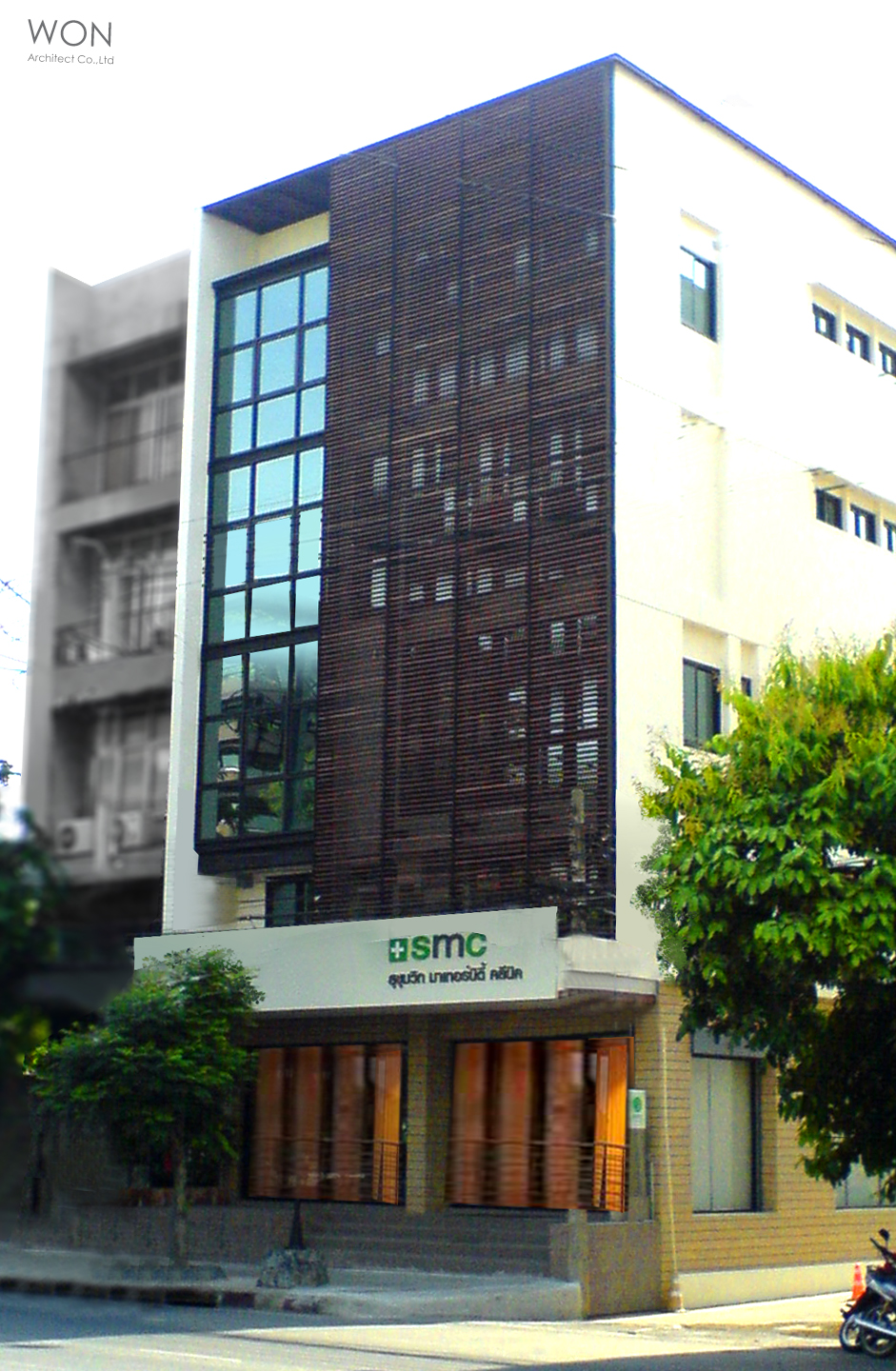 Clinic Renovation Design-ออกแบบคลีนิค รีโนเวทตึกแถว