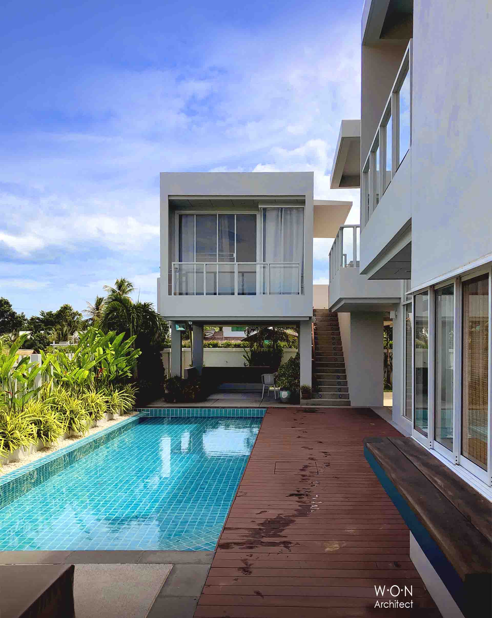 บ้านโมเดิร์น Jogae Pool Villa Pran